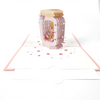 Jar of hearts 3d pop up greeting card The Plush Kingdom